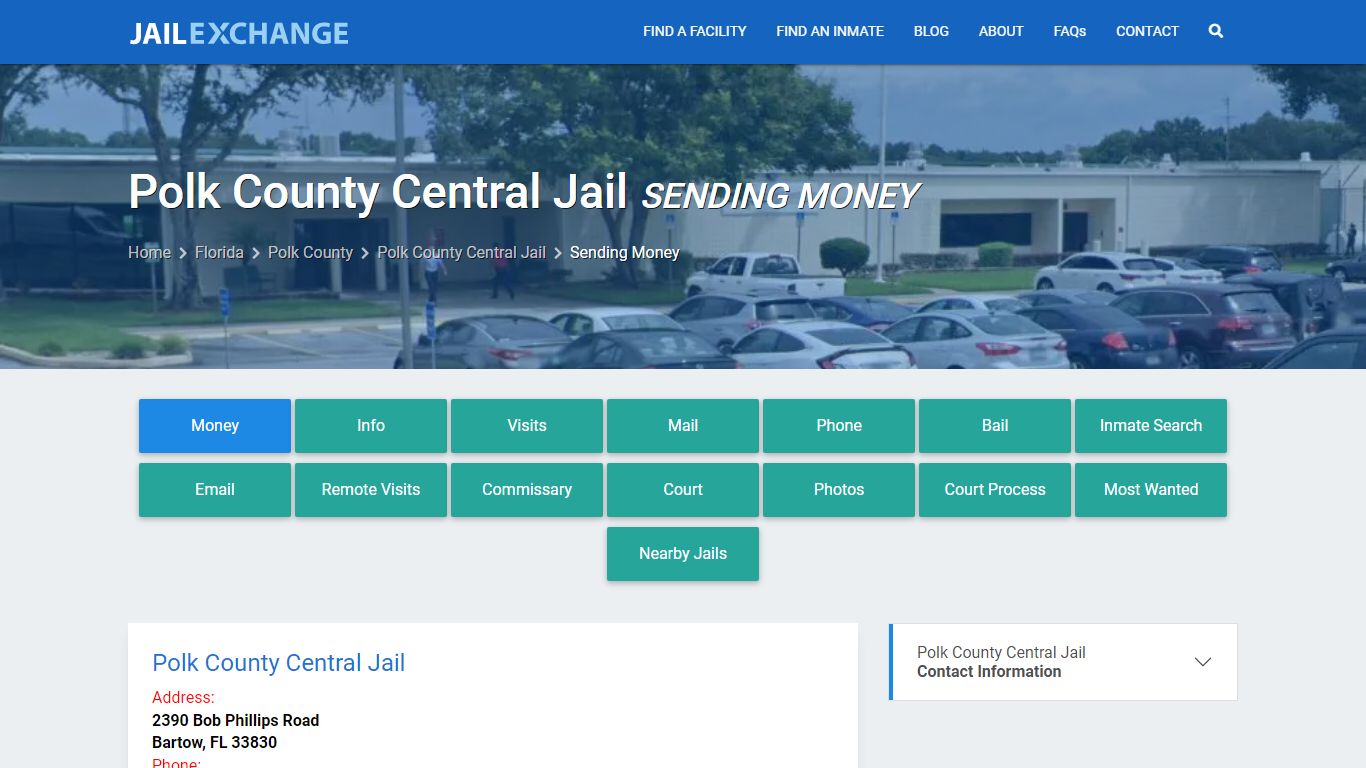 Send Money to Inmate - Polk County Central Jail, FL